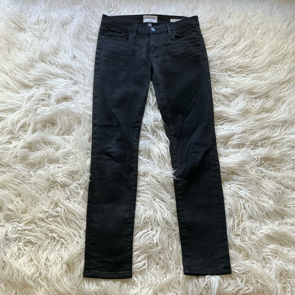 Frame Denim Women’s Boyfriend Jeans in Black